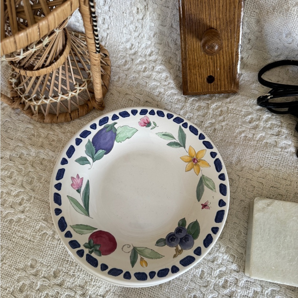 Summer Garden Pfaltzgraff Lunch Plates